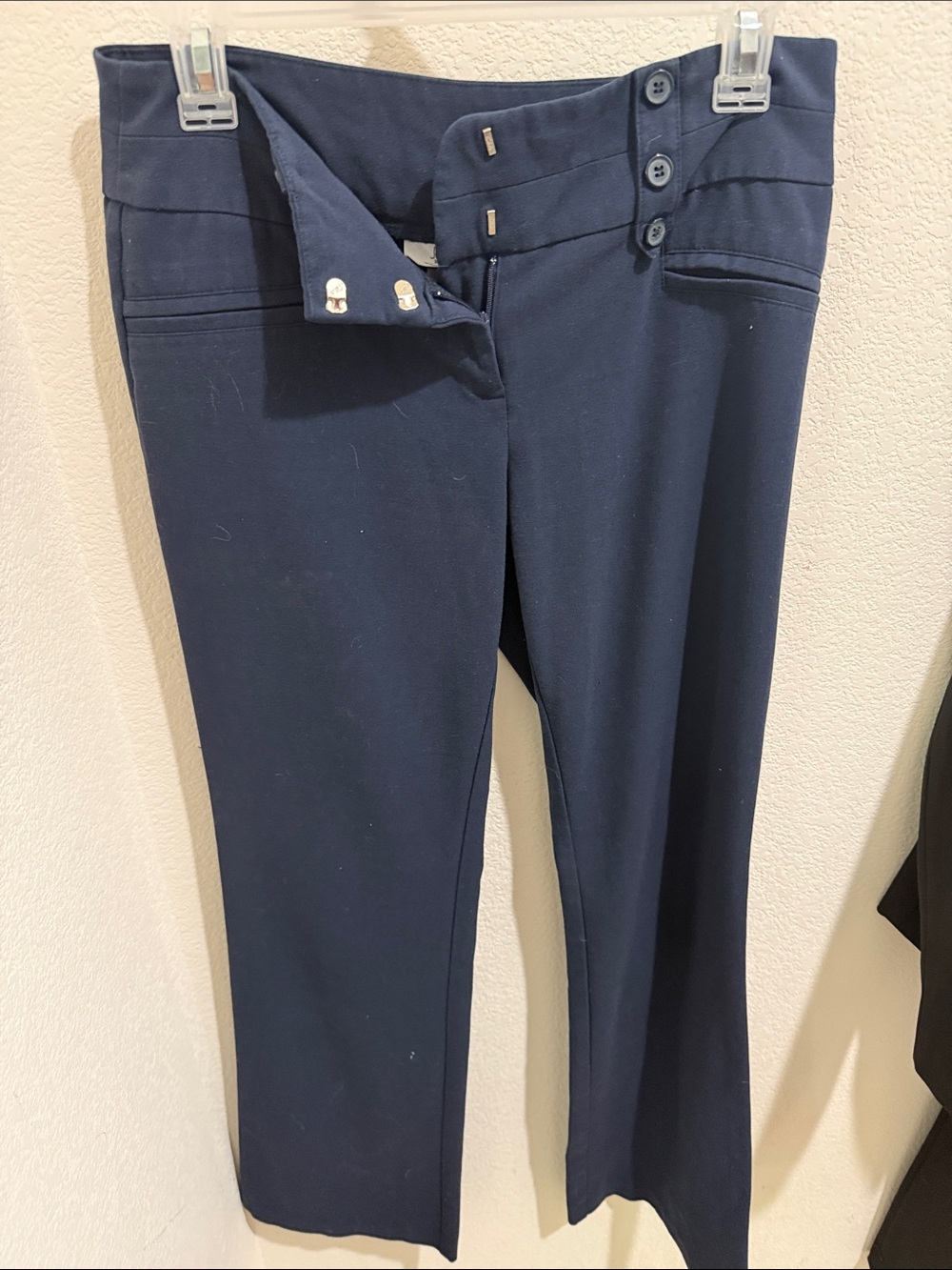 Joe B Navy Straight-Leg Women's Jeans